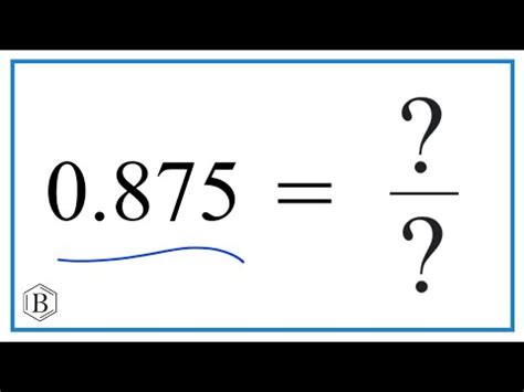 1.0625 = 1716 = 1116 as a fraction. To convert the decimal 1.0625 to a fraction, just follow these steps: Step 1: Write down the number as a fraction of one: 1.0625 = 1.06251. Step 2: Multiply both top and bottom by 10 for every number after the decimal point: As we have 4 numbers after the decimal point, we multiply both numerator and ...